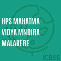 Hps Mahatma Vidya Mndira Malakere Middle School Logo