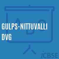 Gulps-Nittuvalli Dvg Primary School Logo