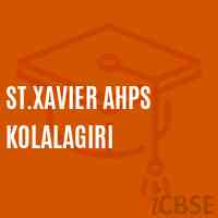 St.Xavier Ahps Kolalagiri Middle School Logo