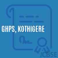 Ghps, Kothigere Middle School Logo