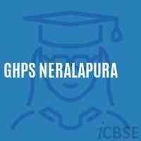 Ghps Neralapura Primary School Logo