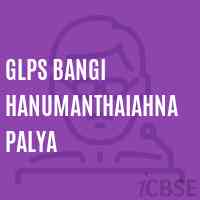 Glps Bangi Hanumanthaiahna Palya Primary School Logo