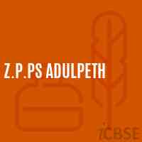 Z.P.Ps Adulpeth Primary School Logo