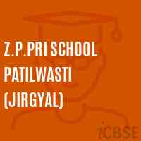 Z.P.Pri School Patilwasti (Jirgyal) Logo