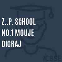 Z..P. School No.1 Mouje Digraj Logo