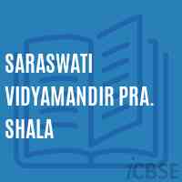 Saraswati Vidyamandir Pra. Shala Middle School Logo
