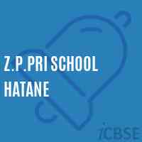 Z.P.Pri School Hatane Logo