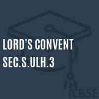 Lord'S Convent Sec.S.Ulh.3 High School Logo