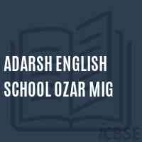 Adarsh English School Ozar Mig Logo