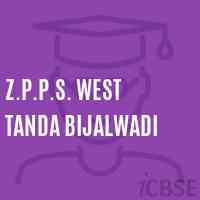 Z.P.P.S. West Tanda Bijalwadi School Logo