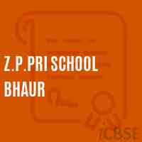 Z.P.Pri School Bhaur Logo