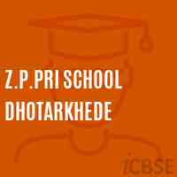 Z.P.Pri School Dhotarkhede Logo