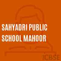 Sahyadri Public School Mahoor Logo