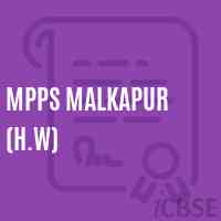 Mpps Malkapur (H.W) Primary School Logo