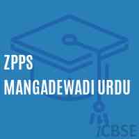 Zpps Mangadewadi Urdu Middle School Logo