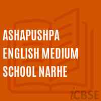 Ashapushpa English Medium School Narhe Logo