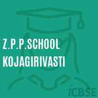 Z.P.P.School Kojagirivasti Logo