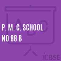 P. M. C. School No 88 B Logo
