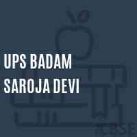 Ups Badam Saroja Devi Middle School Logo