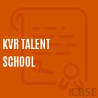 Kvr Talent School Logo