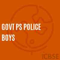 Govt Ps Police Boys Primary School Logo