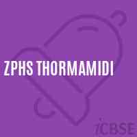 Zphs Thormamidi Secondary School Logo