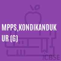 Mpps,Kondikandukur (G) Primary School Logo