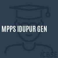 Mpps Idupur Gen Primary School Logo