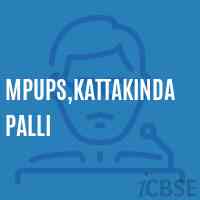 Mpups,Kattakinda Palli Middle School Logo