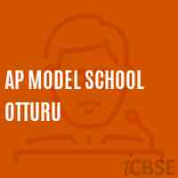 Ap Model School Otturu Logo