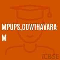 Mpups,Gowthavaram Middle School Logo