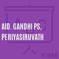 Aid. Gandhi Ps, Periyasiruvath Primary School Logo