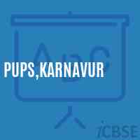 Pups,Karnavur Primary School Logo