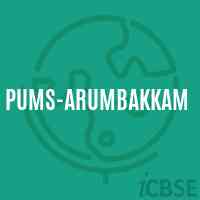 Pums-Arumbakkam Middle School Logo