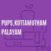Pups,Kottamuthampalayam Primary School Logo