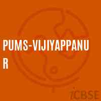 Pums-Vijiyappanur Middle School Logo