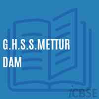 G.H.S.S.Mettur Dam High School Logo