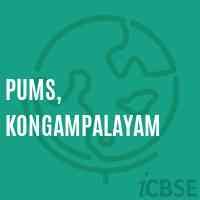 Pums, Kongampalayam Middle School Logo