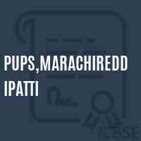 Pups,Marachireddipatti Primary School Logo