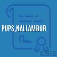 Pups,Nallambur Primary School Logo