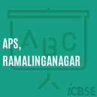 Aps, Ramalinganagar Primary School Logo