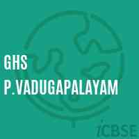 Ghs P.Vadugapalayam Secondary School Logo