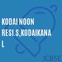 Kodai Noon Resi.S,Kodaikanal Primary School Logo