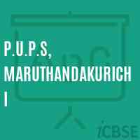 P.U.P.S, Maruthandakurichi Primary School Logo