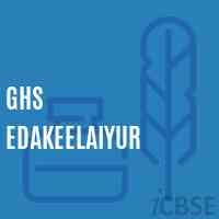 Ghs Edakeelaiyur Secondary School Logo