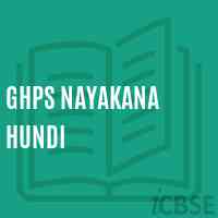 Ghps Nayakana Hundi Middle School Logo