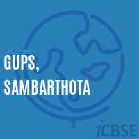 Gups, Sambarthota Middle School Logo