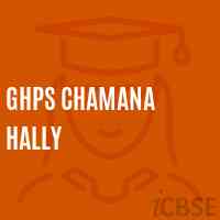 Ghps Chamana Hally Middle School Logo