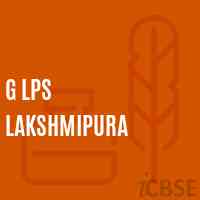 G Lps Lakshmipura Primary School Logo