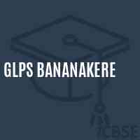 Glps Bananakere Primary School Logo